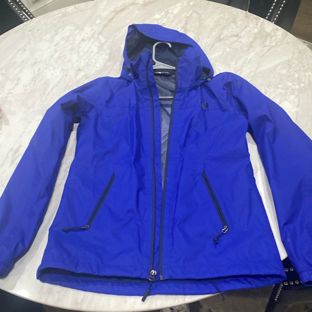 North face womens light hooded jacket size small